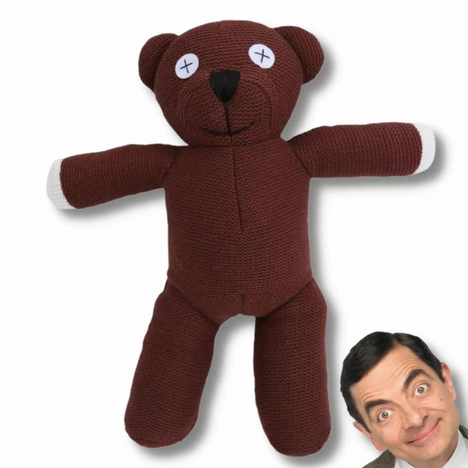 Mr Bean Plüschfigur Teddybär Teddy Stofftier günstig online kaufen