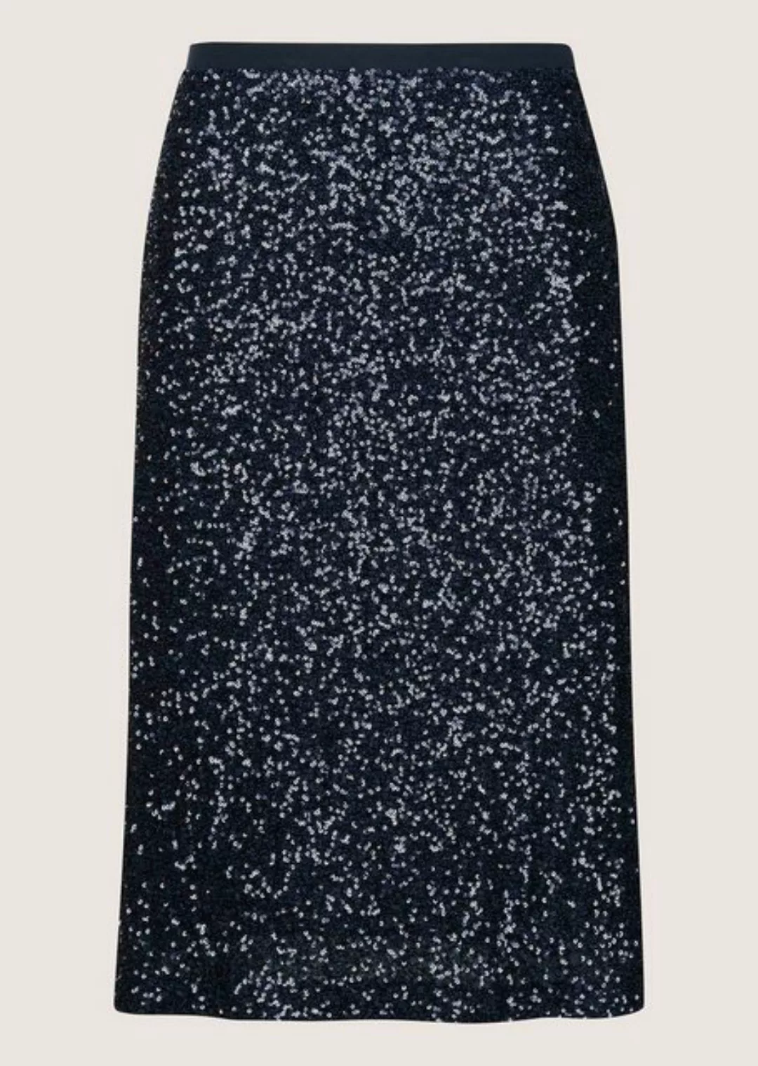 MADELEINE Midirock Schlanker Pencil-Skirt mit Wendepailletten günstig online kaufen