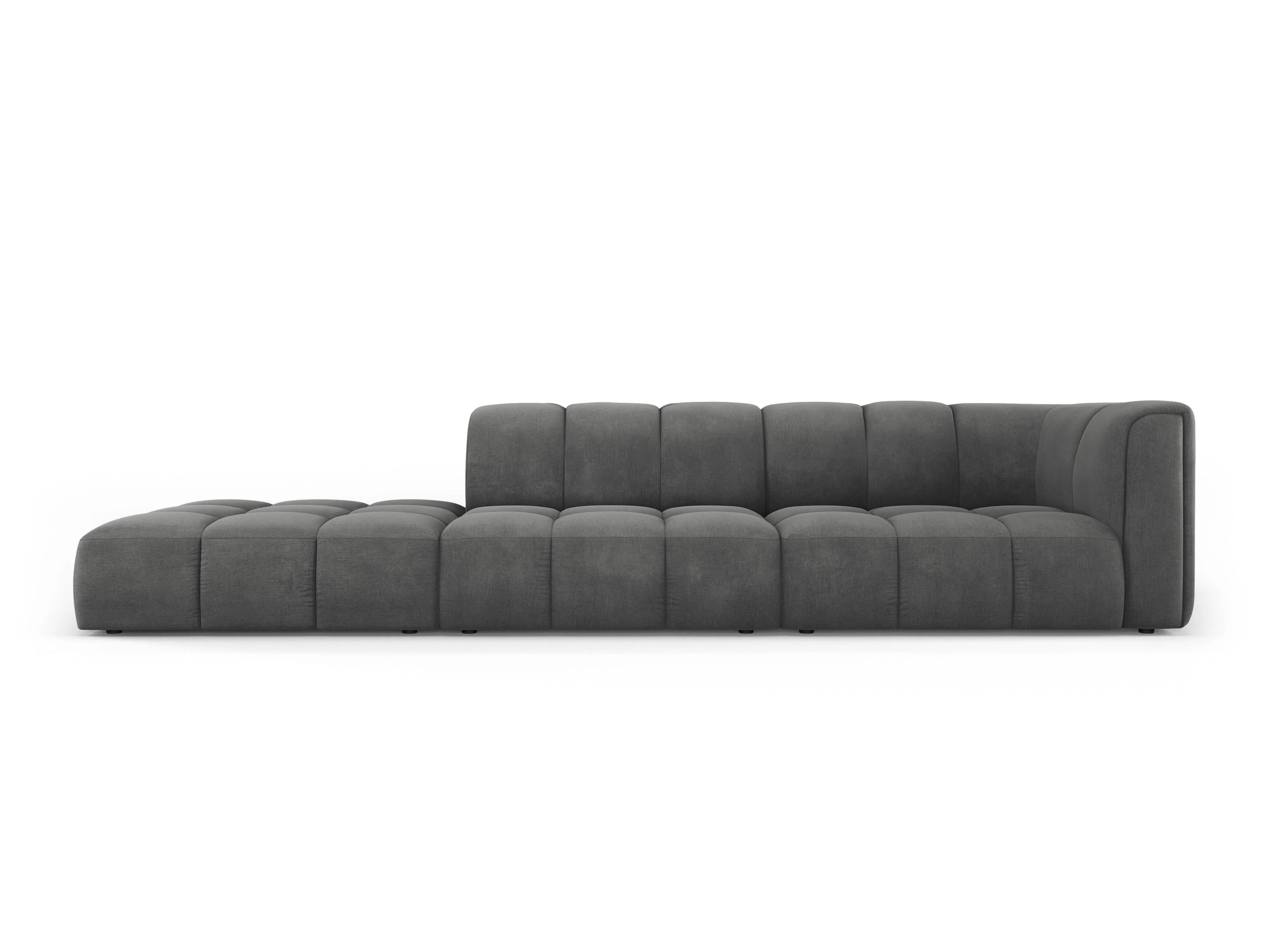 Milo Casa | Ecksofa Francesca Chenille links 4-Sitzer günstig online kaufen