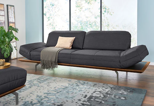 hülsta sofa 4-Sitzer »hs.420«, in 2 Qualitäten, Holzrahmen in Eiche Natur o günstig online kaufen