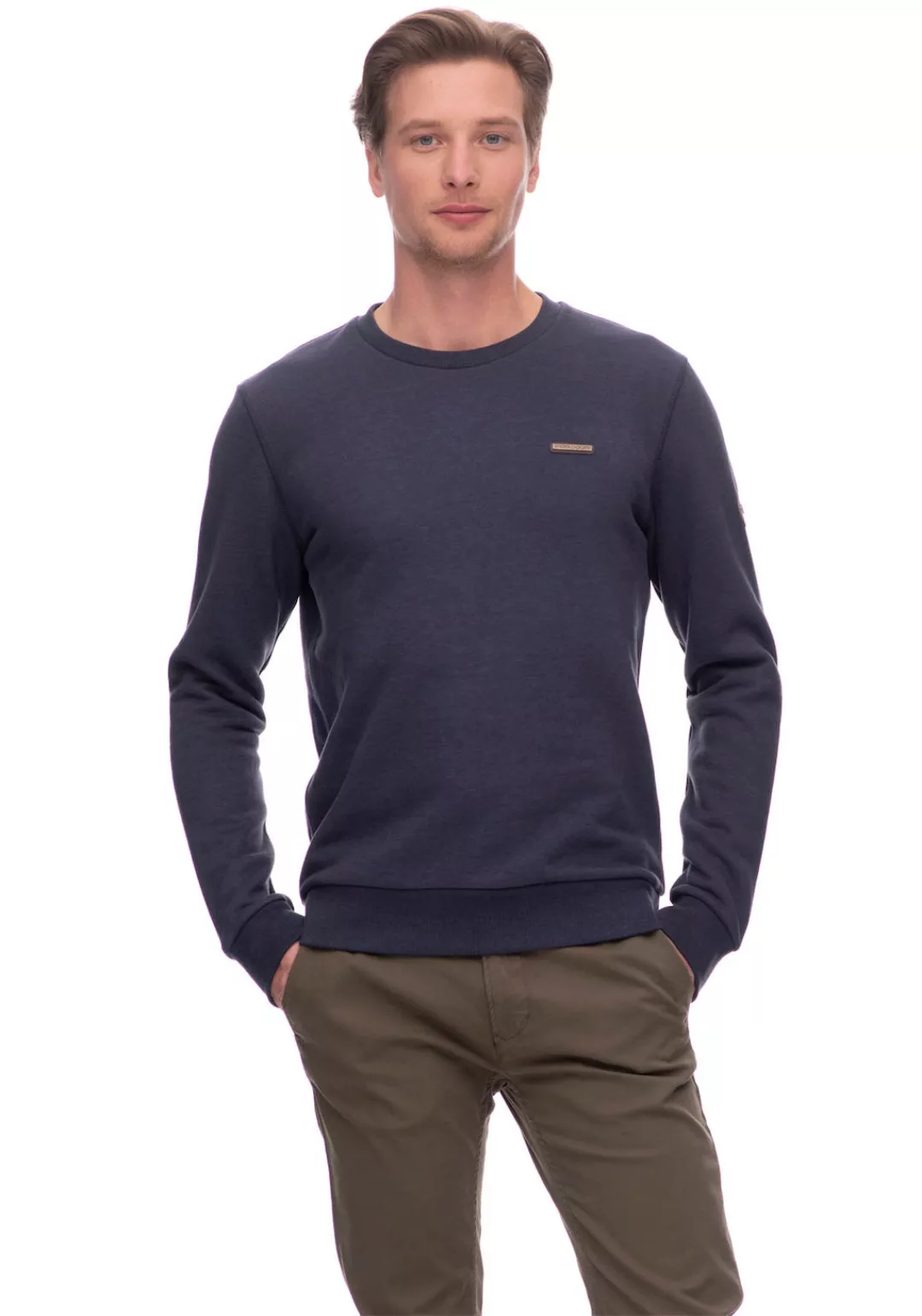 Ragwear Sweatshirt INDDIE CORE schöner Basic Sweater im Relax Fit günstig online kaufen