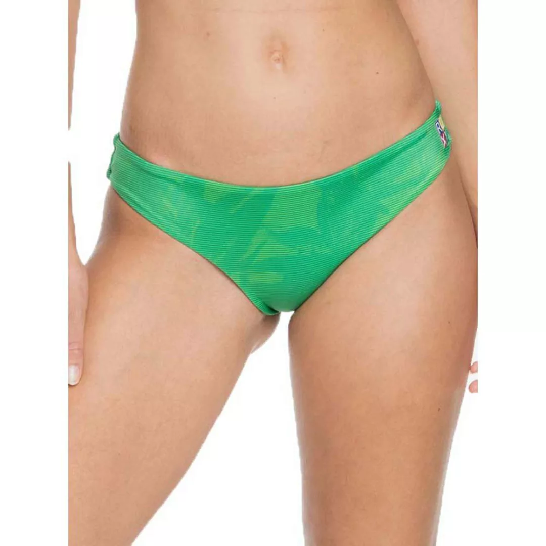 Roxy Pop Surf Mini Bikinihose XS Fern Green Texture Flower günstig online kaufen