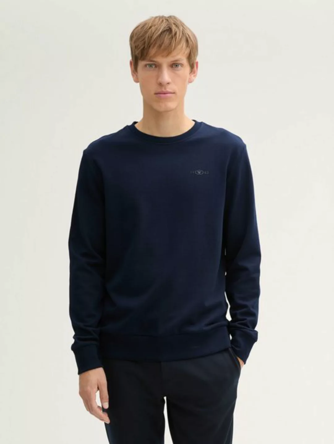 TOM TAILOR Sweatshirt Sweatshirt mit Logo-Print günstig online kaufen