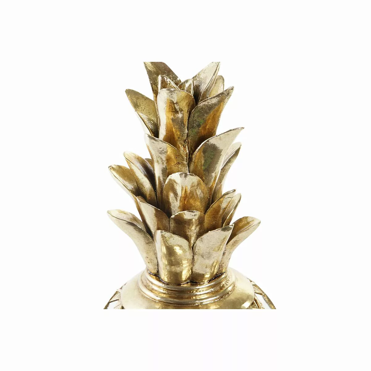 Deko-figur Dkd Home Decor Spiegel Golden Ananas Harz (18 X 18 X 39,5 Cm) günstig online kaufen