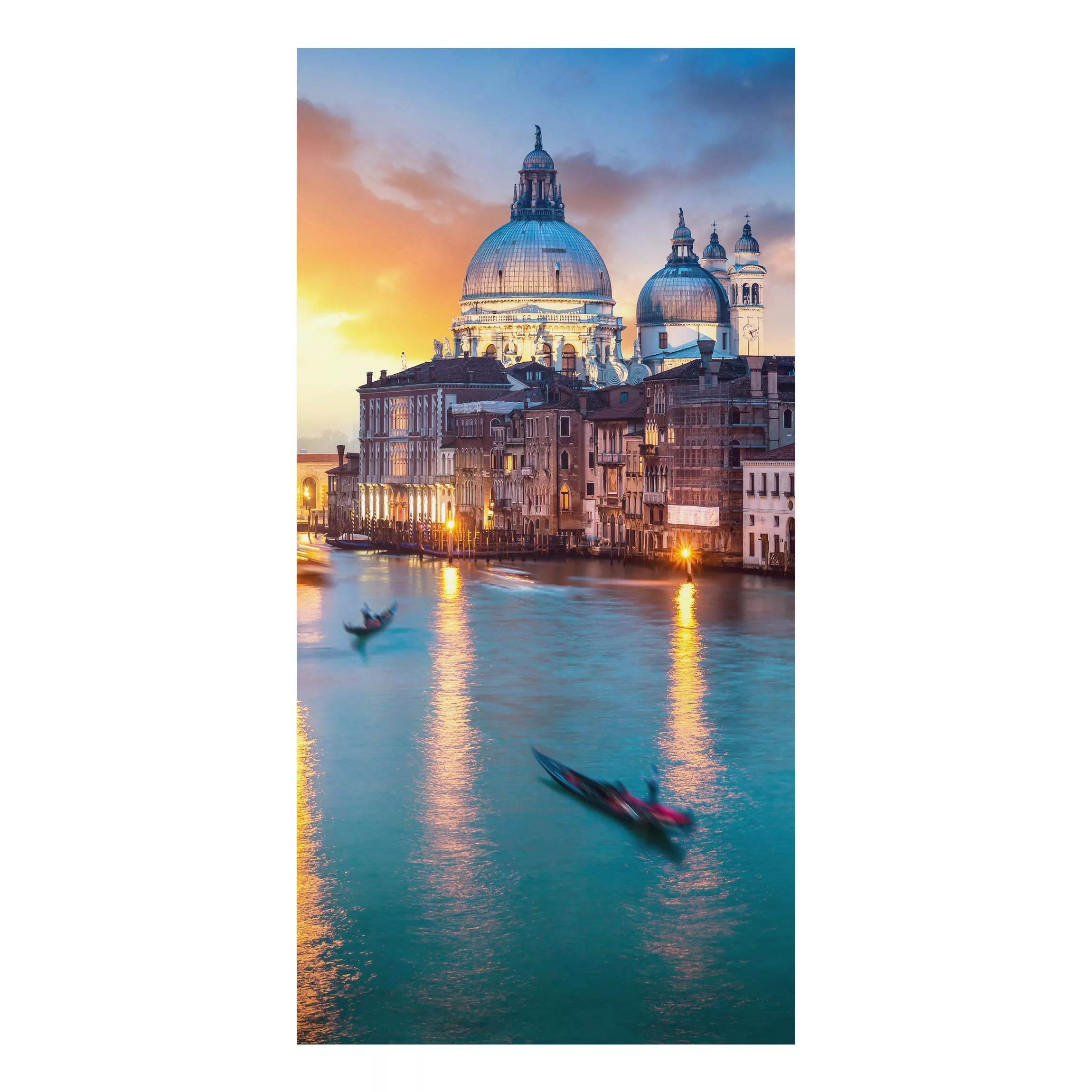 Alu-Dibond Bild Sunset in Venice günstig online kaufen