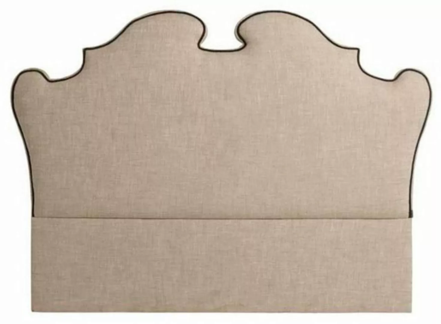 Casa Padrino Bett Bett-Kopfteil Beige 200 x H. 144 cm - Qualität günstig online kaufen