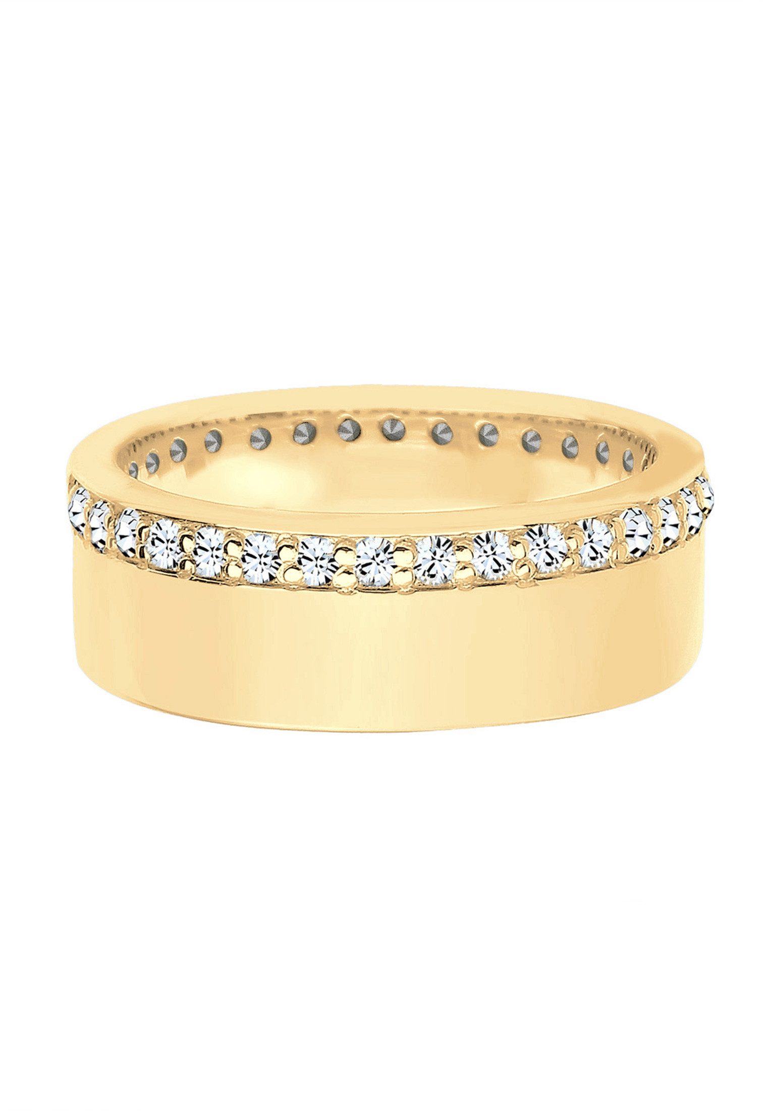Elli Fingerring Bandring Kristalle Funkelnd 925 günstig online kaufen