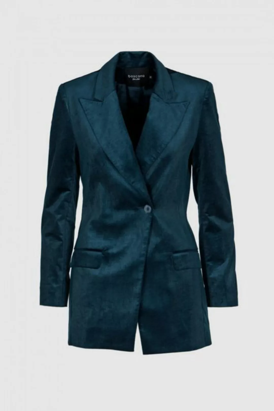 Boscana Jackenblazer BLAZER AUS CORD IN PETROL FÜR DAMEN günstig online kaufen