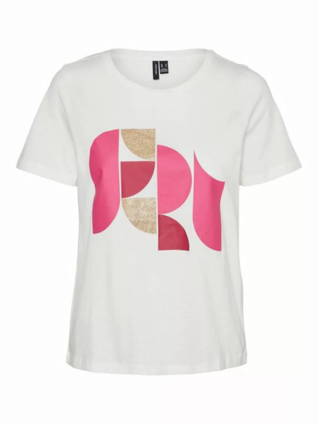Vero Moda Print-Shirt VMCONNIE S/S O-NECK T-SHIRT JRS BTQ günstig online kaufen