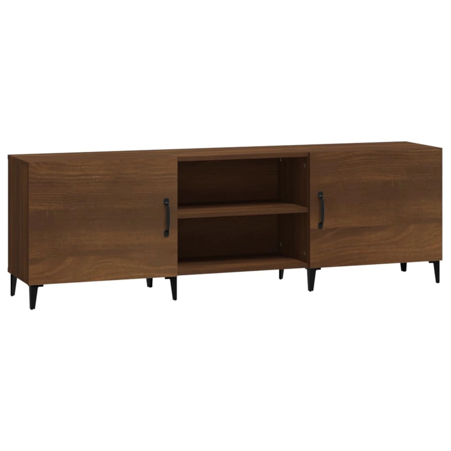 vidaXL TV-Schrank Braun Eichen-Optik 150x30x50 cm Holzwerkstoff  Modell 2 günstig online kaufen