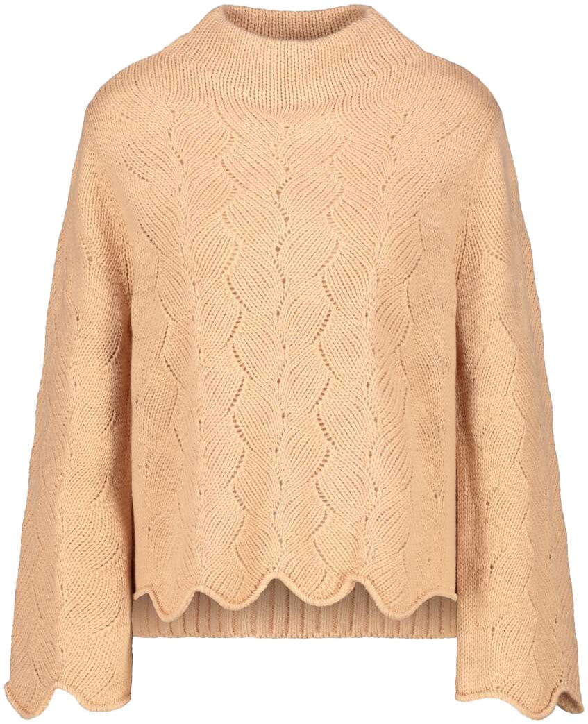 Monari Wollpullover, im Ajourstrick günstig online kaufen