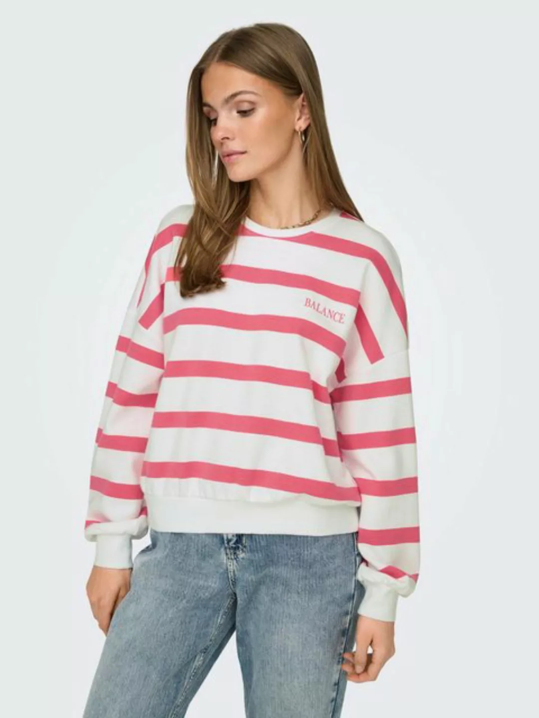 ONLY Sweater ONLASHLEY L/S O-NECK SWT günstig online kaufen