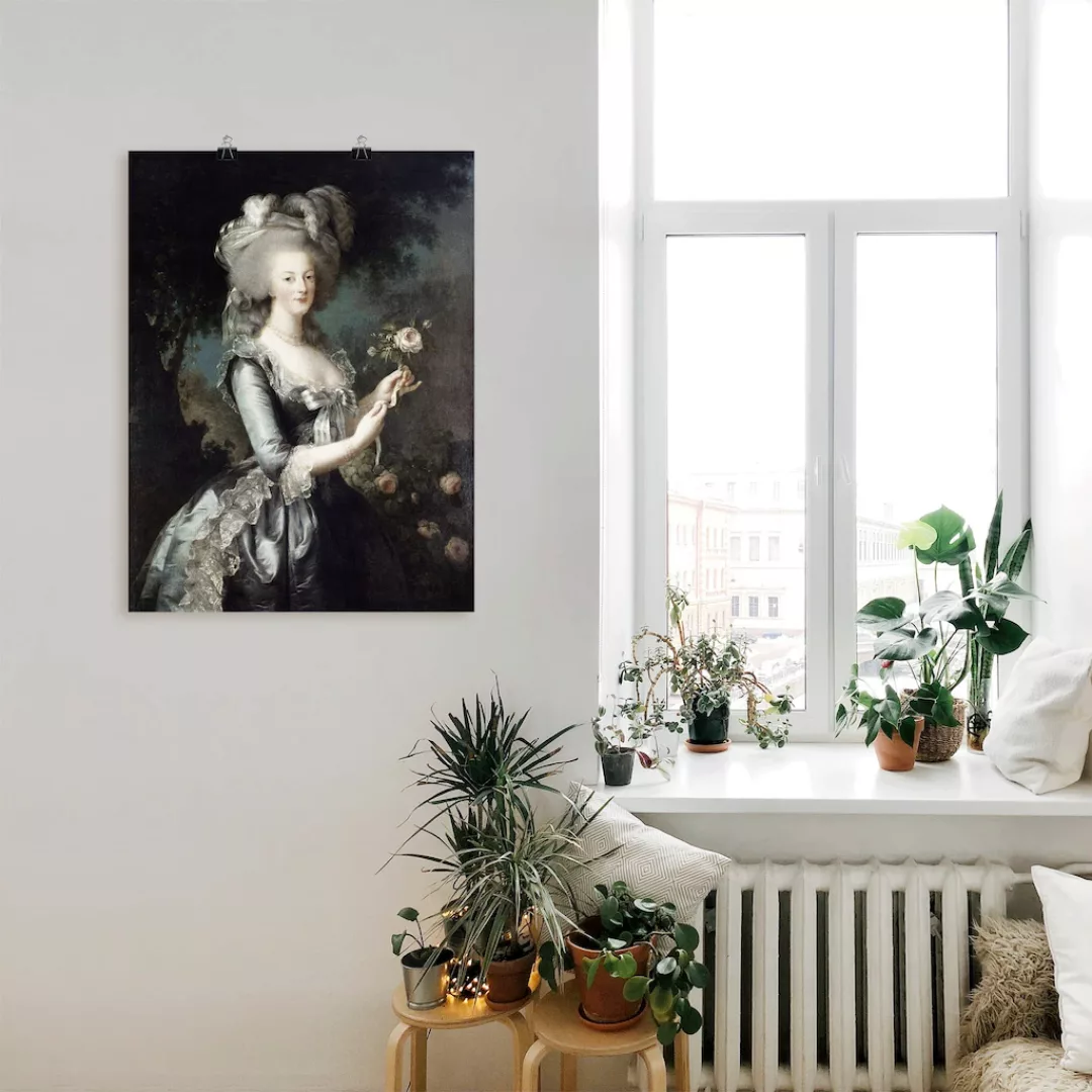 Artland Wandbild "Marie Antoinette, 1783", Menschen, (1 St.), als Alubild, günstig online kaufen