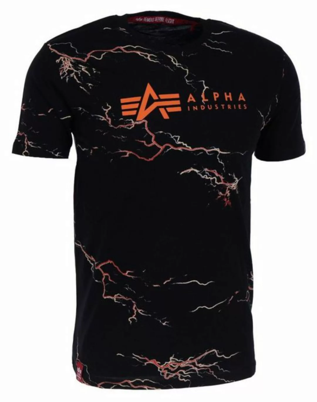 Alpha Industries T-Shirt Lightning AOP T (1-tlg) günstig online kaufen