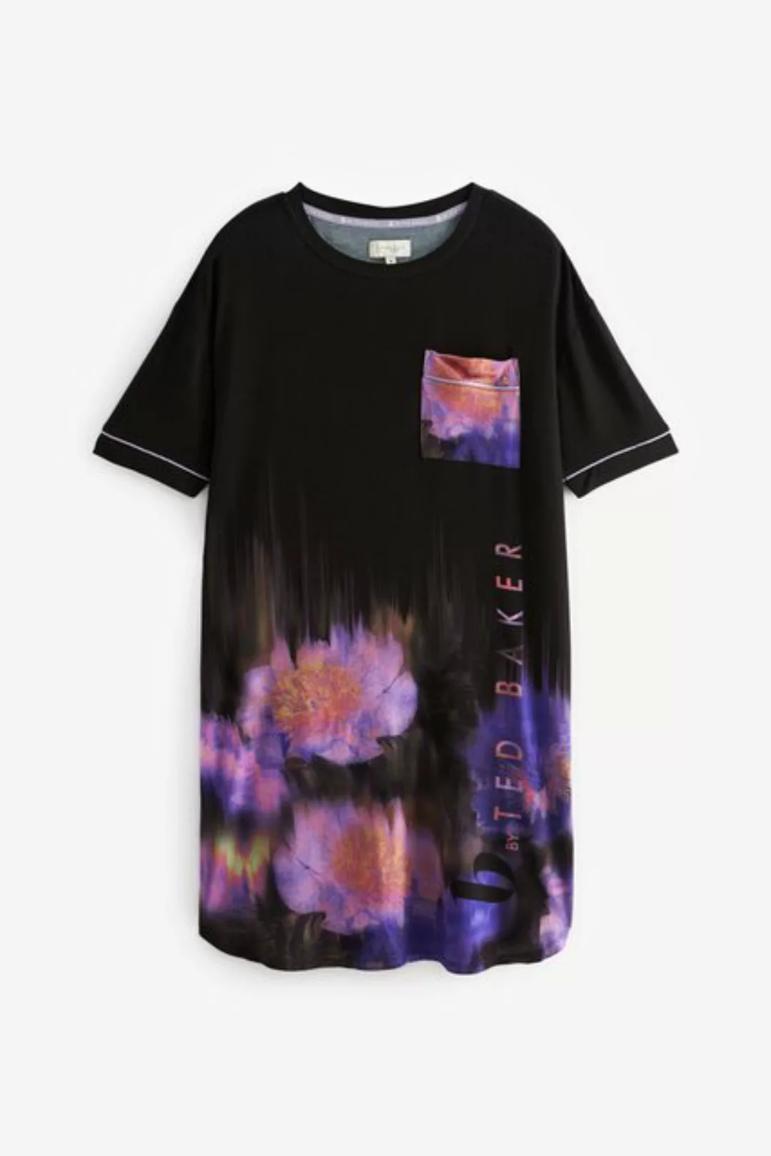 B by Ted Baker T-Shirt B by Ted Baker Schlaf-T-Shirt mit Blumenmuster (1-tl günstig online kaufen