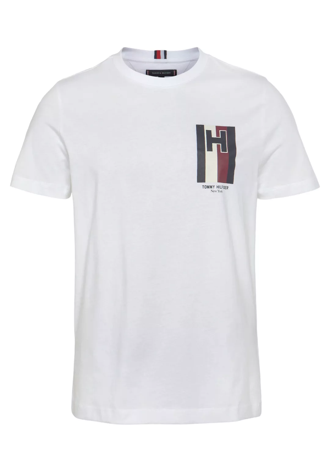 Tommy Hilfiger T-Shirt "H EMBLEM TEE" günstig online kaufen