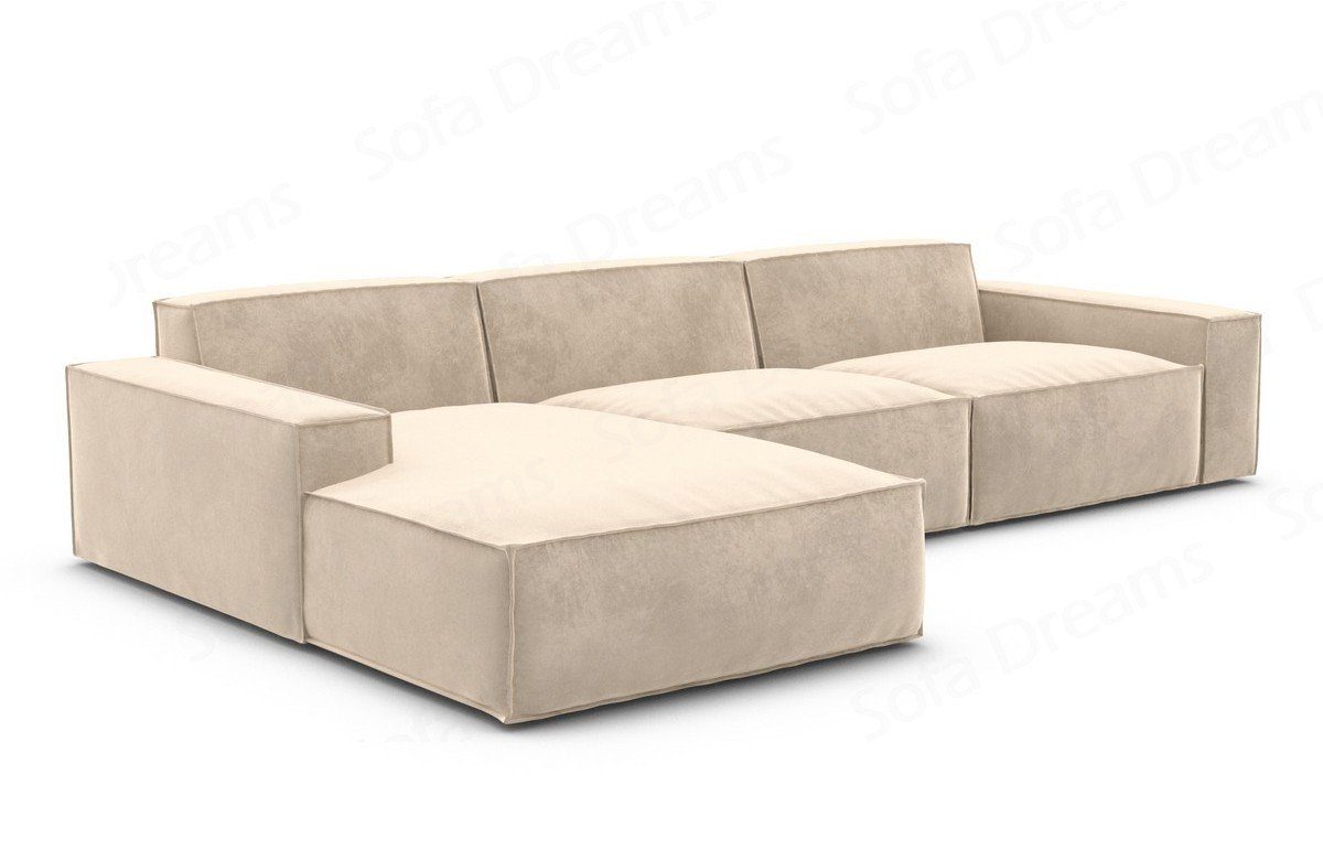 Sofa Dreams Ecksofa Stoffsofa Sofa Polstercouch günstig online kaufen