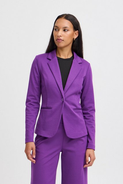 Ichi Kurzblazer Kate (1-tlg) Plain/ohne Details günstig online kaufen