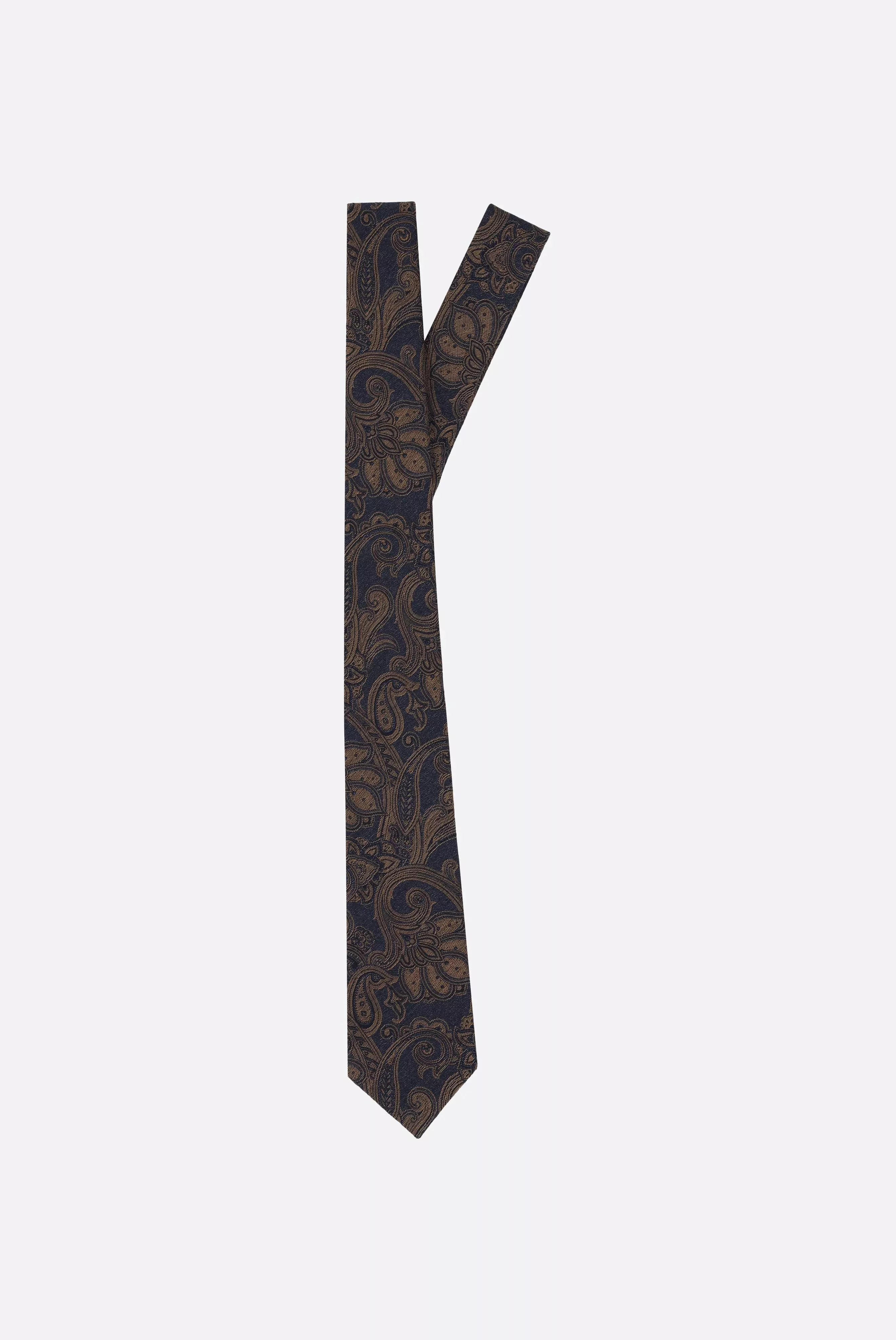 Jacquard-Krawatte mit Paisley Design günstig online kaufen