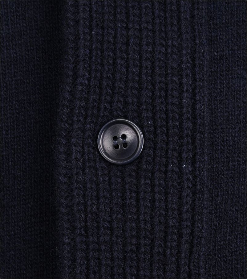 Barbour Cardigan Patch Navy - Größe XXL günstig online kaufen