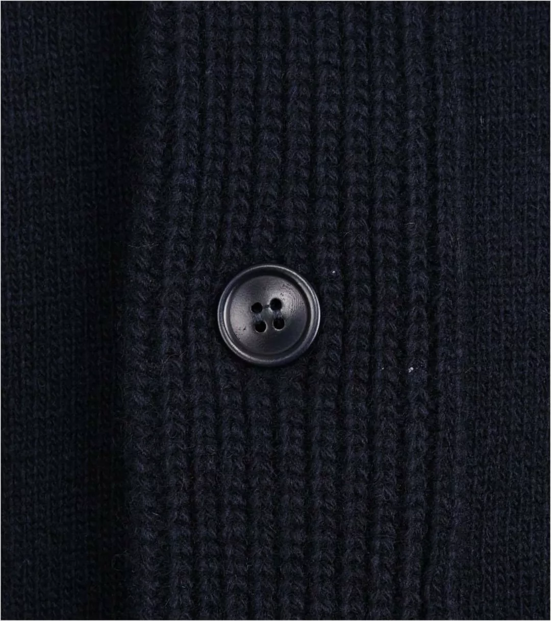 Barbour Cardigan Patch Navy - Größe M günstig online kaufen