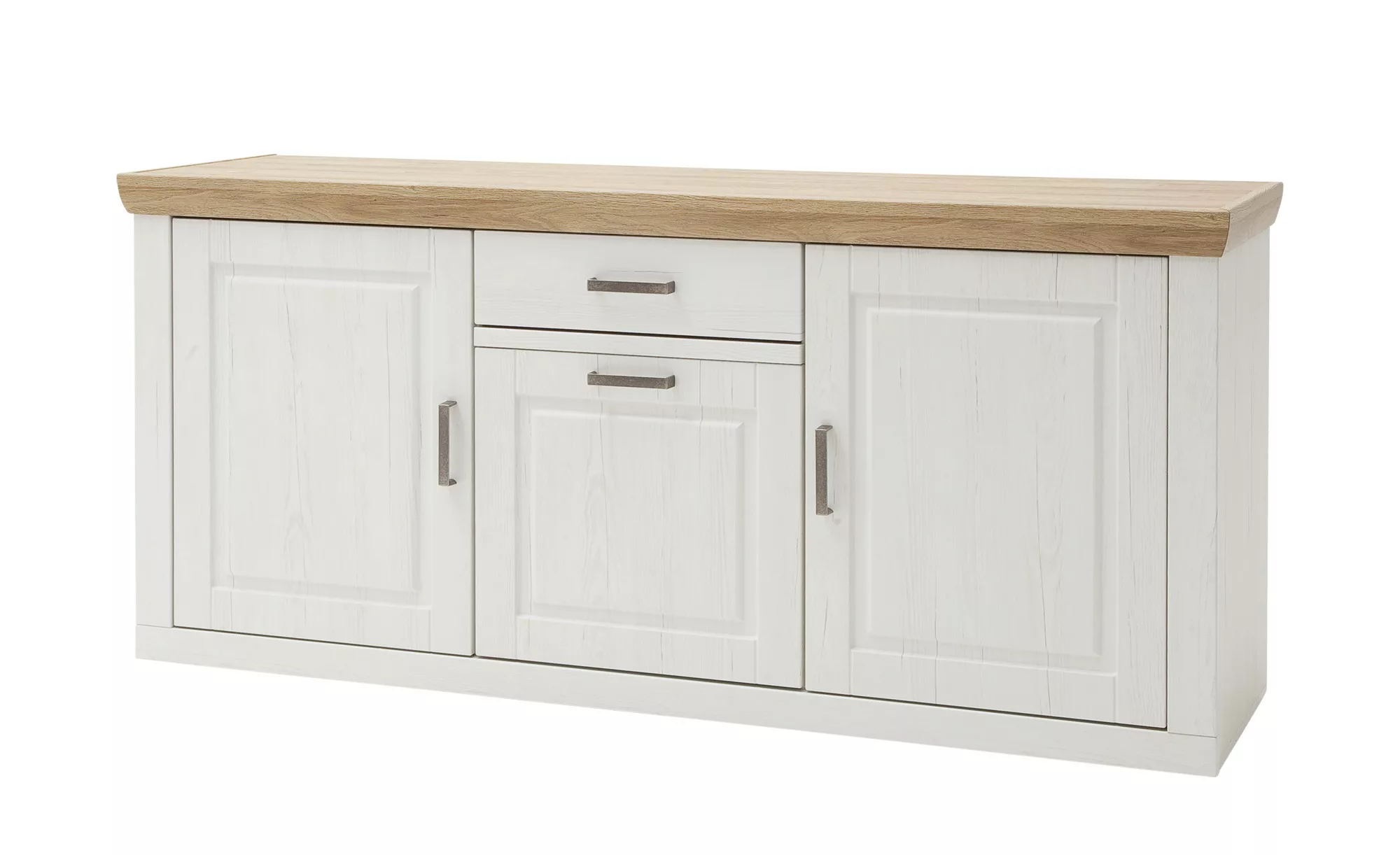 maison bleue Sideboard  Xanten ¦ weiß ¦ Maße (cm): B: 183 H: 85 T: 50 Kommo günstig online kaufen