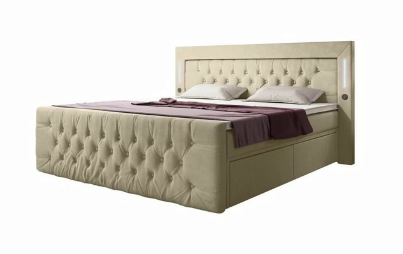 Baidani Boxspringbett Boxspringbett Diva günstig online kaufen