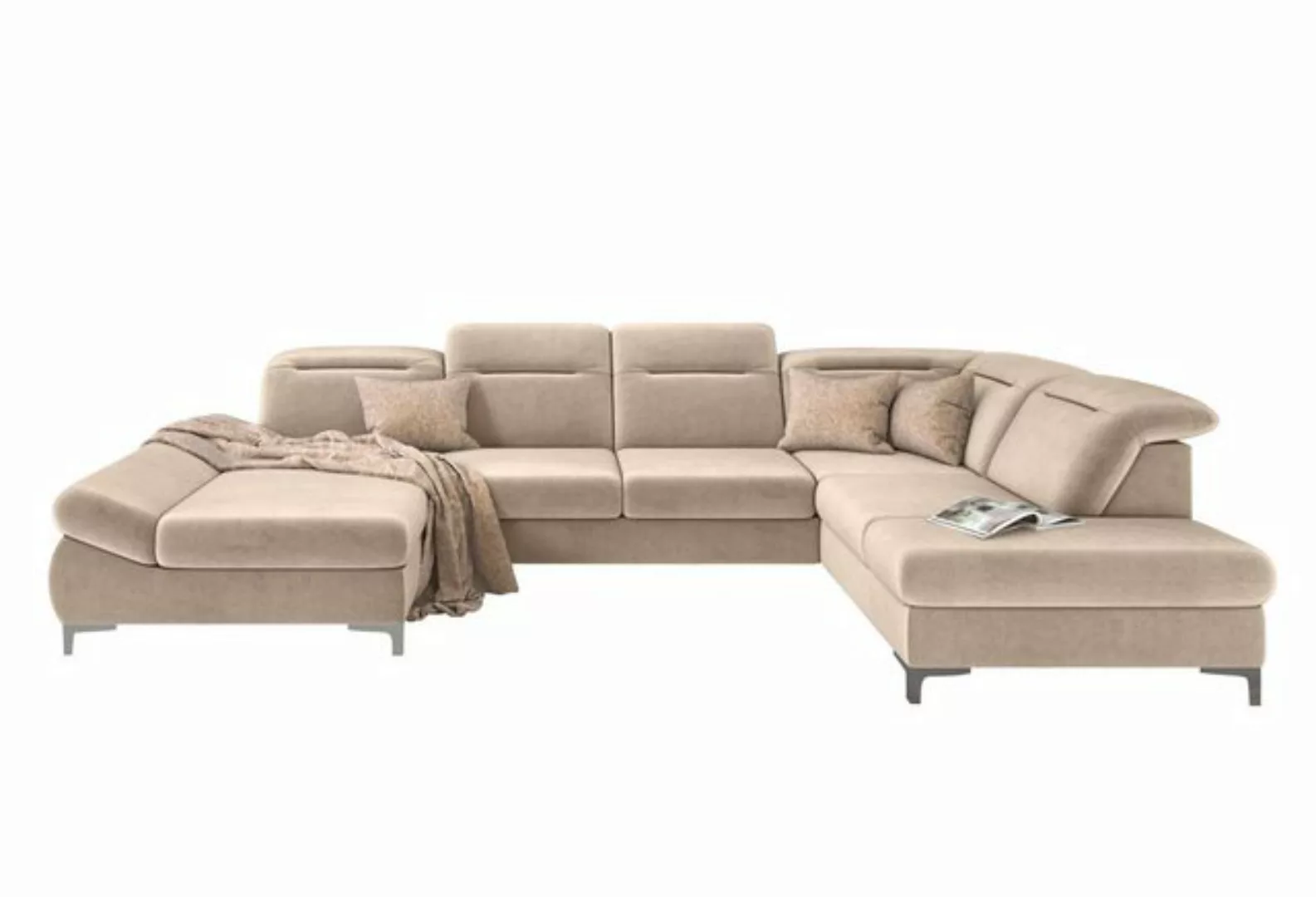 99rooms Wohnlandschaft Colima XL, Sofa, U-Form, Design günstig online kaufen