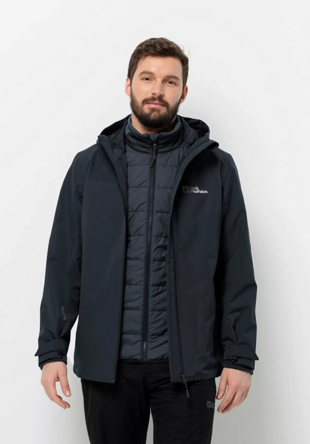 Jack Wolfskin 3-in-1-Funktionsjacke GLAABACH 3IN1 JKT M günstig online kaufen