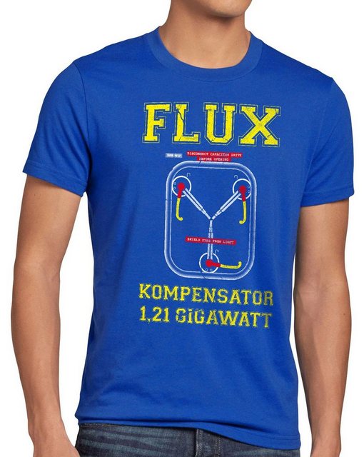 style3 T-Shirt Flux Kompensator Game Gamer Zukunft Zurück Zeitreise delorea günstig online kaufen