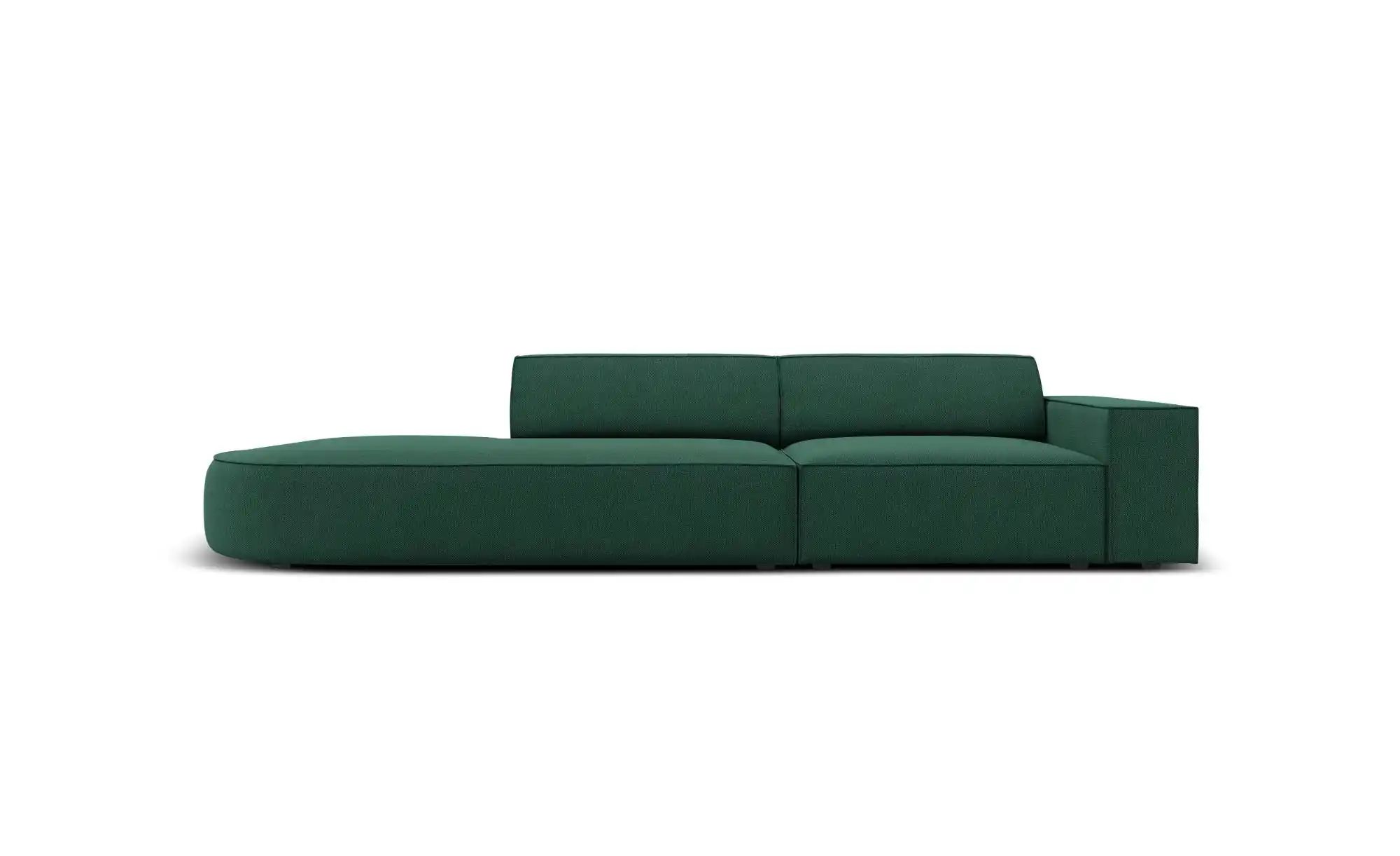 Micadoni Einzelsofa  Jodie ¦ grün ¦ Maße (cm): B: 262 H: 70 Polstermöbel > günstig online kaufen