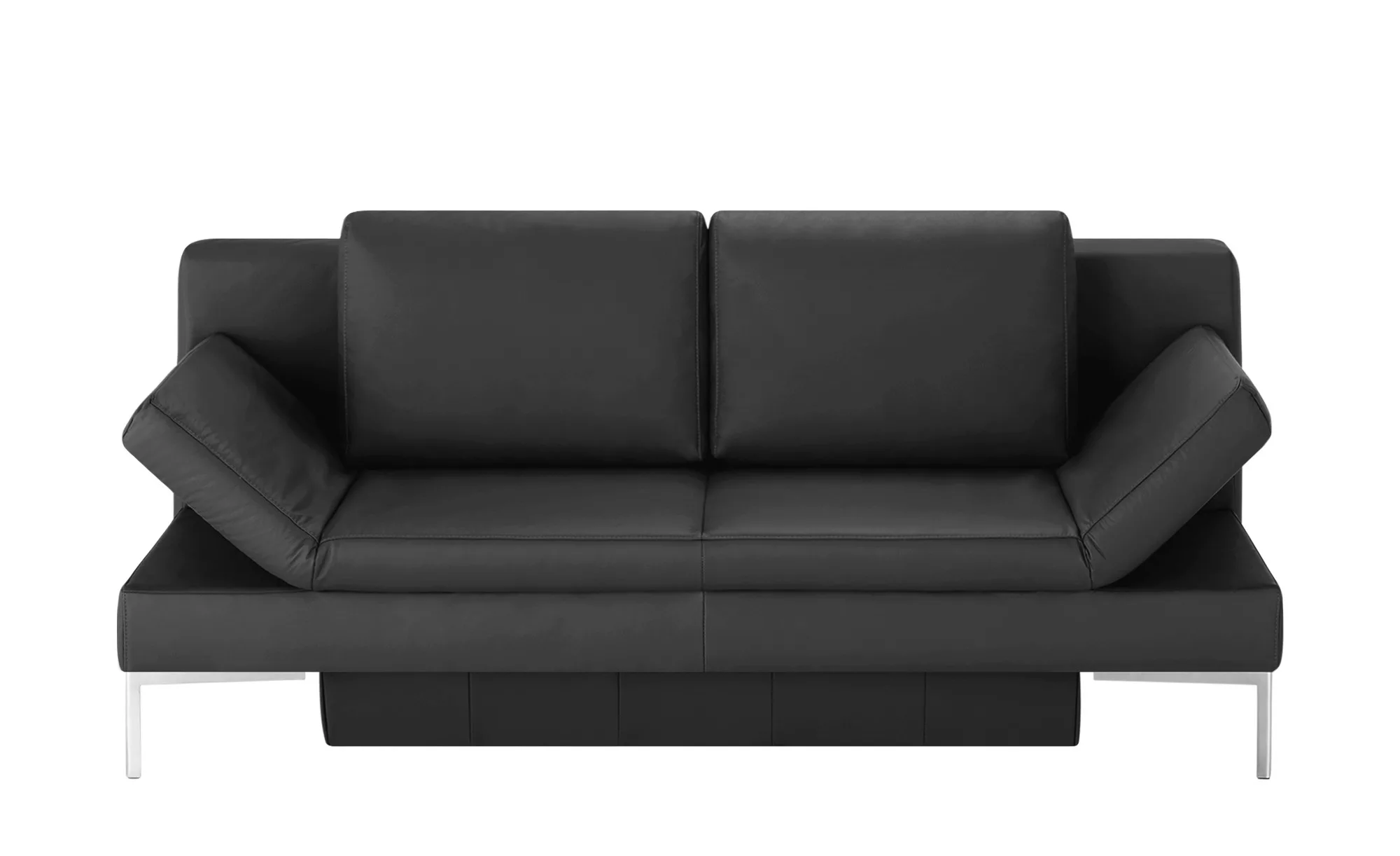 Schlafsofa  Kenny - schwarz - 204 cm - 88 cm - 91 cm - Polstermöbel > Sofas günstig online kaufen