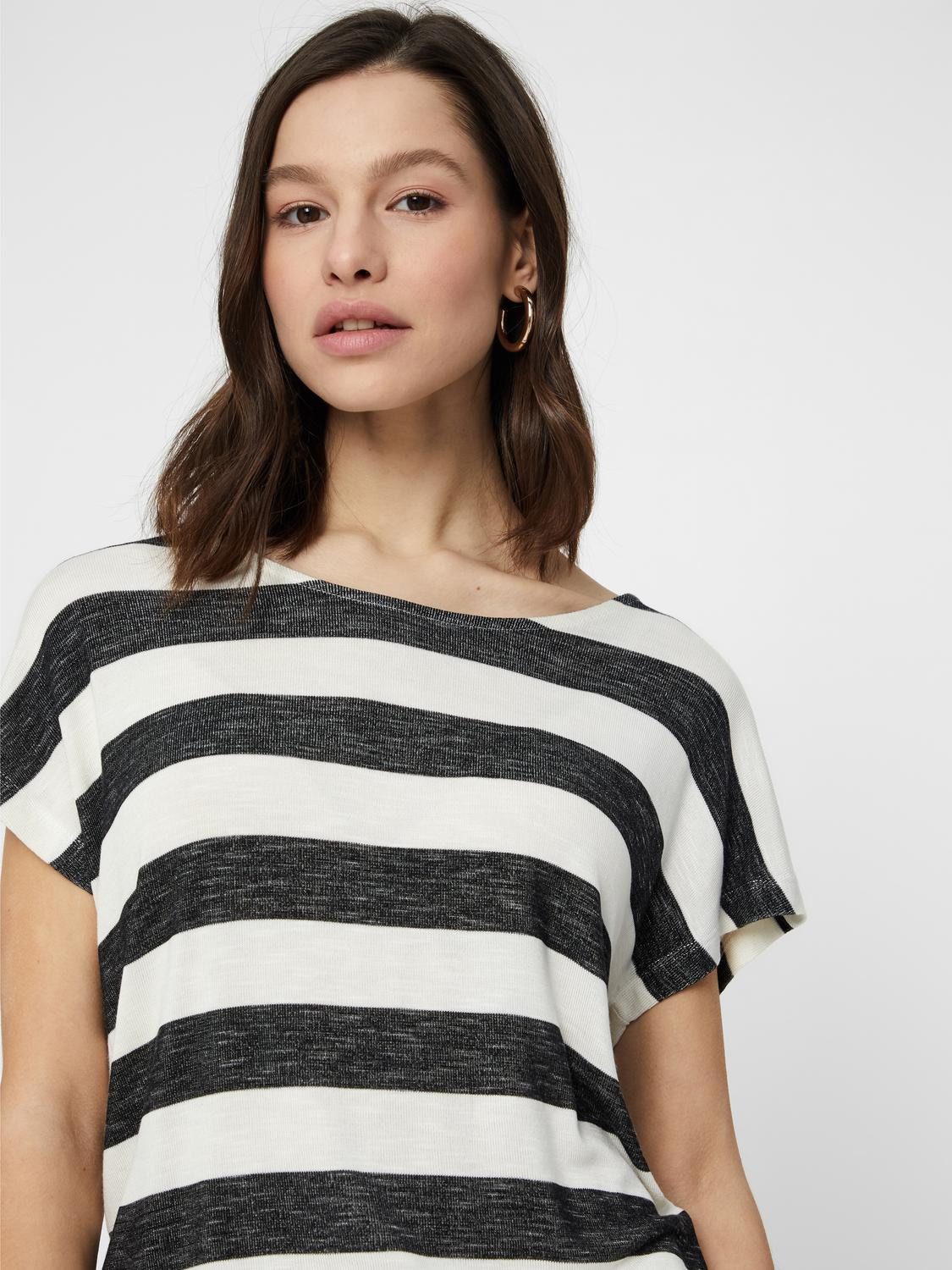 Vero Moda Kurzarmshirt VMWIDE STRIPE SL günstig online kaufen