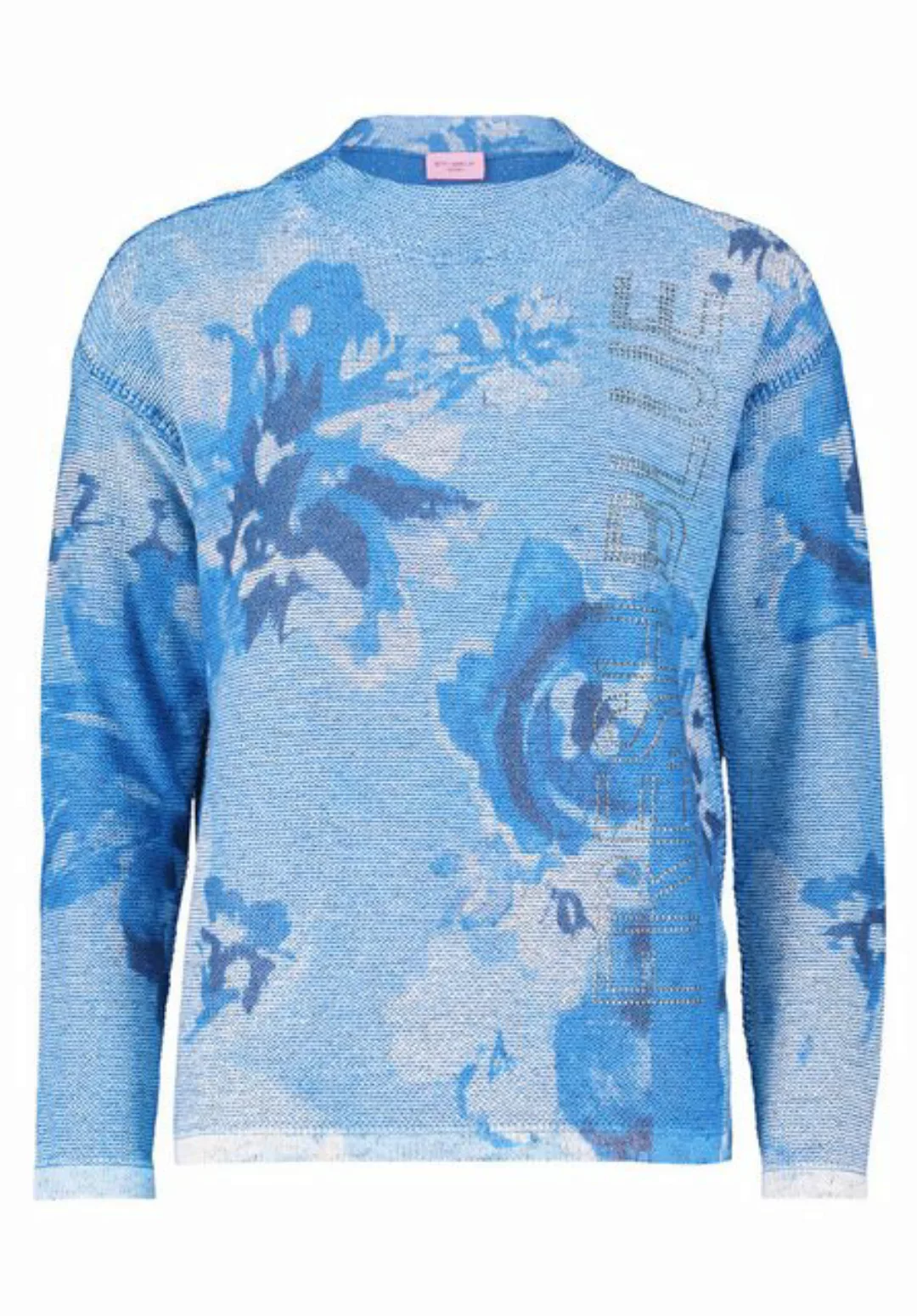 Betty Barclay Strickpullover Betty Barclay Strickpullover mit Blumenprint ( günstig online kaufen