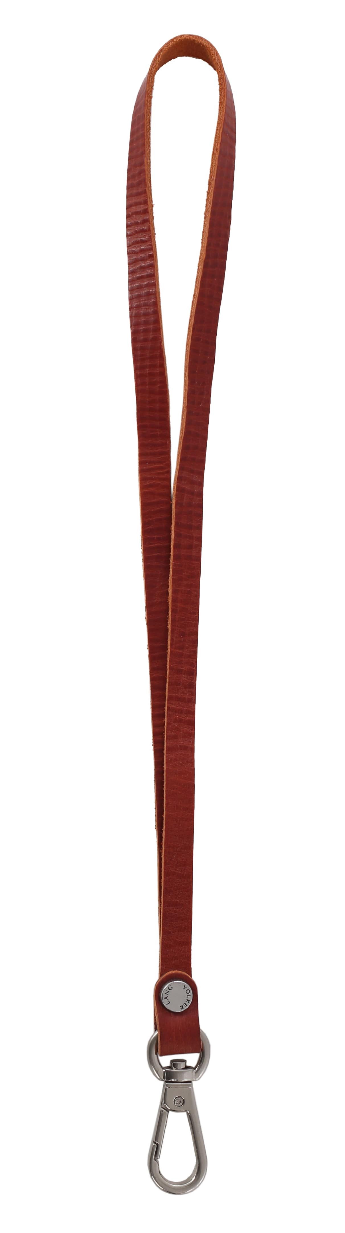 VOLKER LANG Schlüsselanhänger LANYARD, Schmales Lederband günstig online kaufen