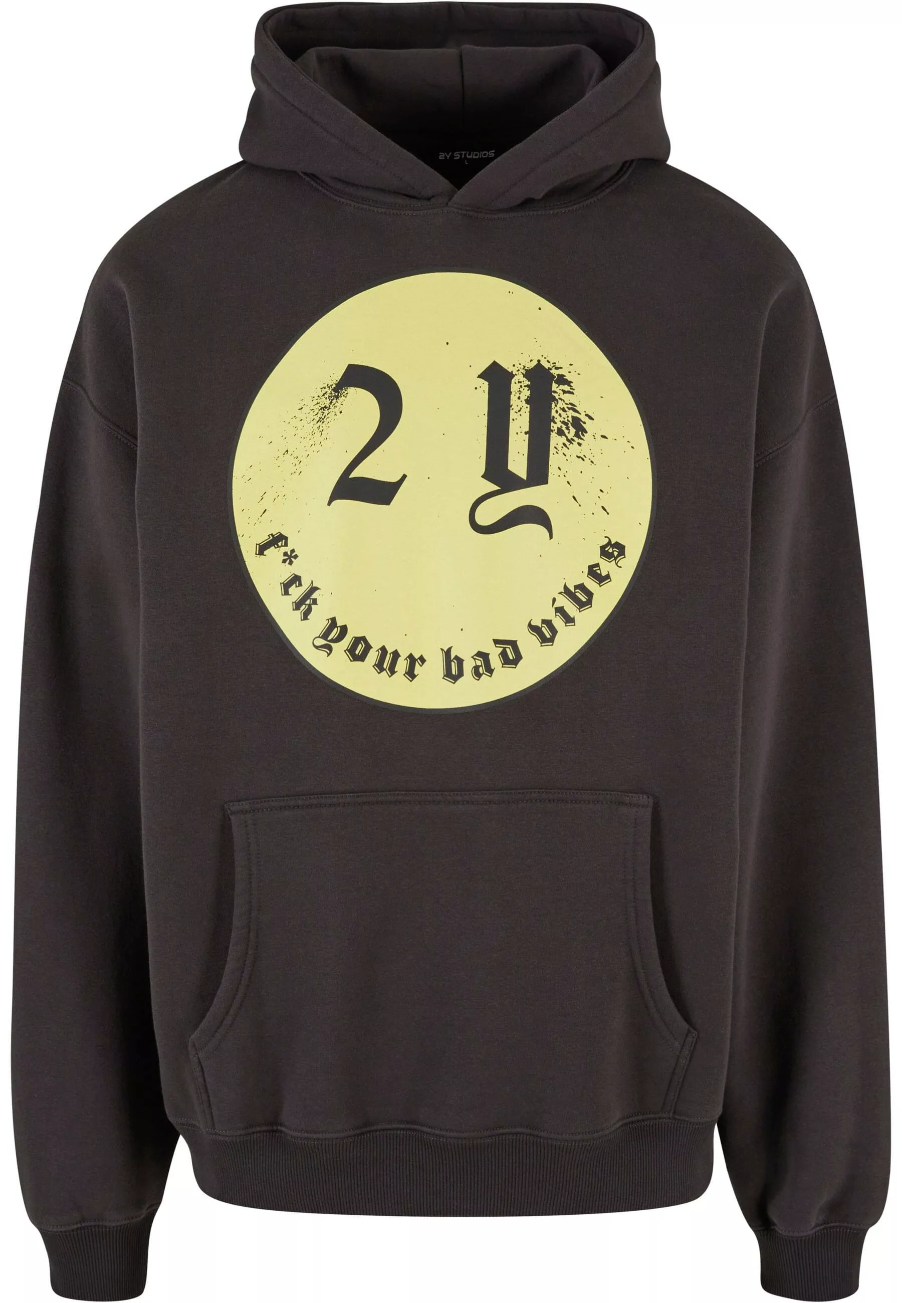 2Y Studios Kapuzensweatshirt "2Y Studios Herren Smiley Oversize Hoodie" günstig online kaufen