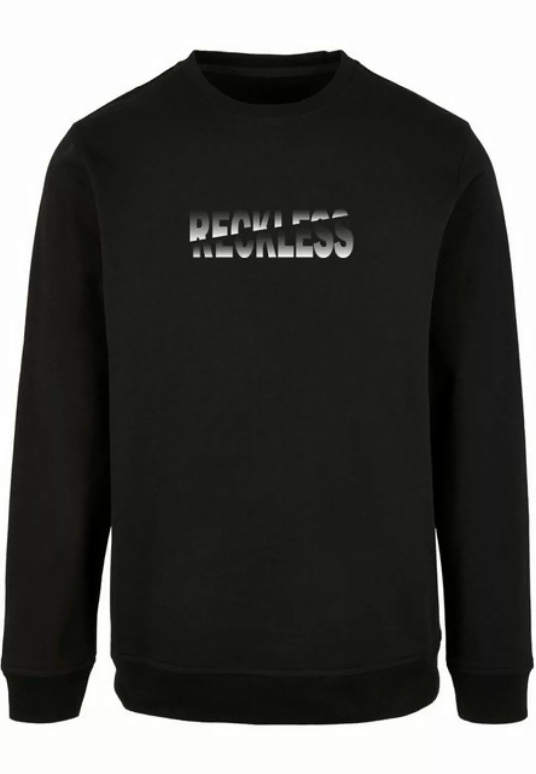 Merchcode Rundhalspullover Merchcode Herren Reckless Basic Crewneck (1-tlg) günstig online kaufen