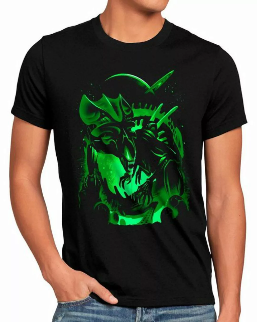 style3 T-Shirt Predatory Queen xenomorph ridley scott predator film alien günstig online kaufen