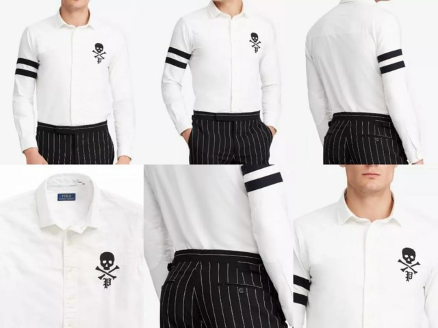 Ralph Lauren Langarmhemd POLO RALPH LAUREN Classic Fit Hemd Oxford Skull Cr günstig online kaufen