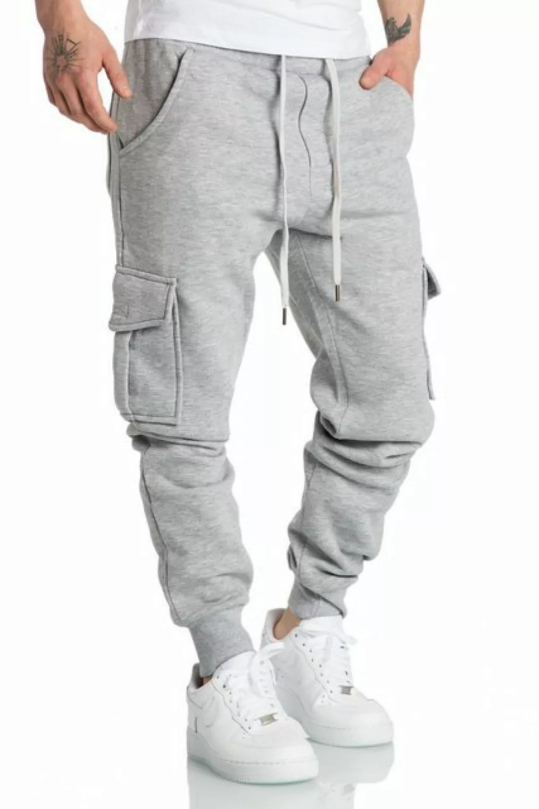 REPUBLIX Cargohose JOHN Herren Sweatpants Jogginghose Trainingshose günstig online kaufen