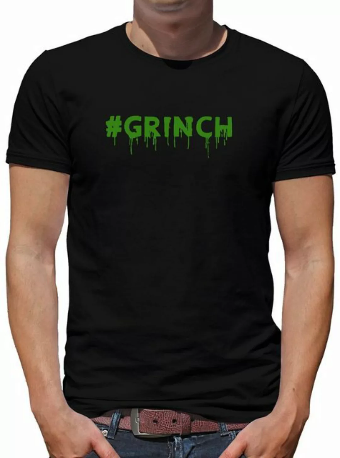 TShirt-People Print-Shirt #Grinch T-Shirt günstig online kaufen