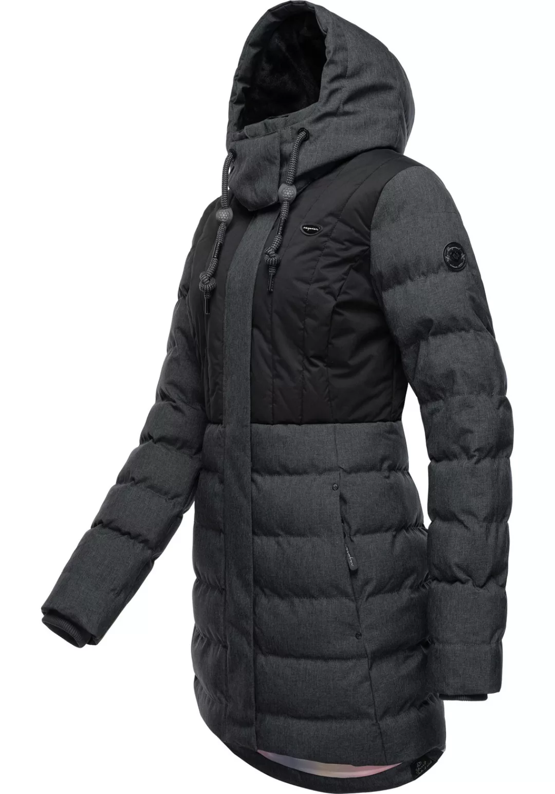 Ragwear Winterjacke "Ashanta Block", mit Kapuze, Wasserdichter gesteppter W günstig online kaufen