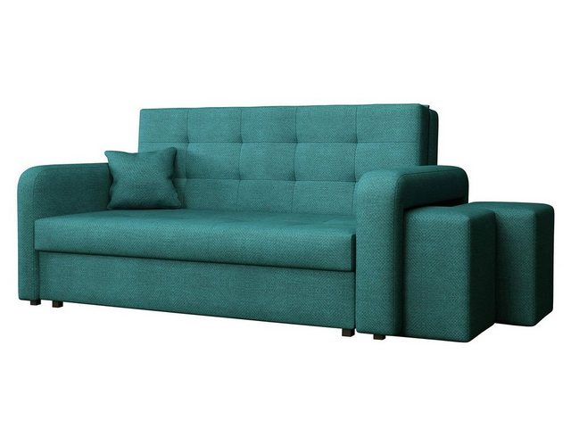 MIRJAN24 Schlafsofa Viva Home III, mit Polsterhocker (2 Stück), 3 Sitzer, m günstig online kaufen