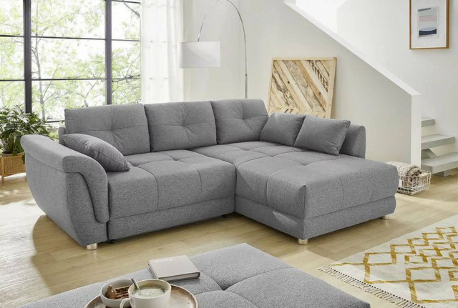 Jockenhöfer Gruppe Sofa Polsterecke mit Funktion LA SPEZIA günstig online kaufen