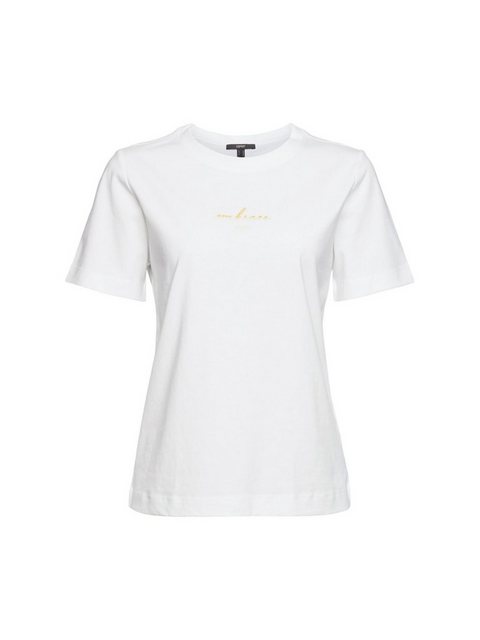 Esprit Collection T-Shirt T-Shirt mit Wording-Stickerei, Bio-Baumwolle (1-t günstig online kaufen