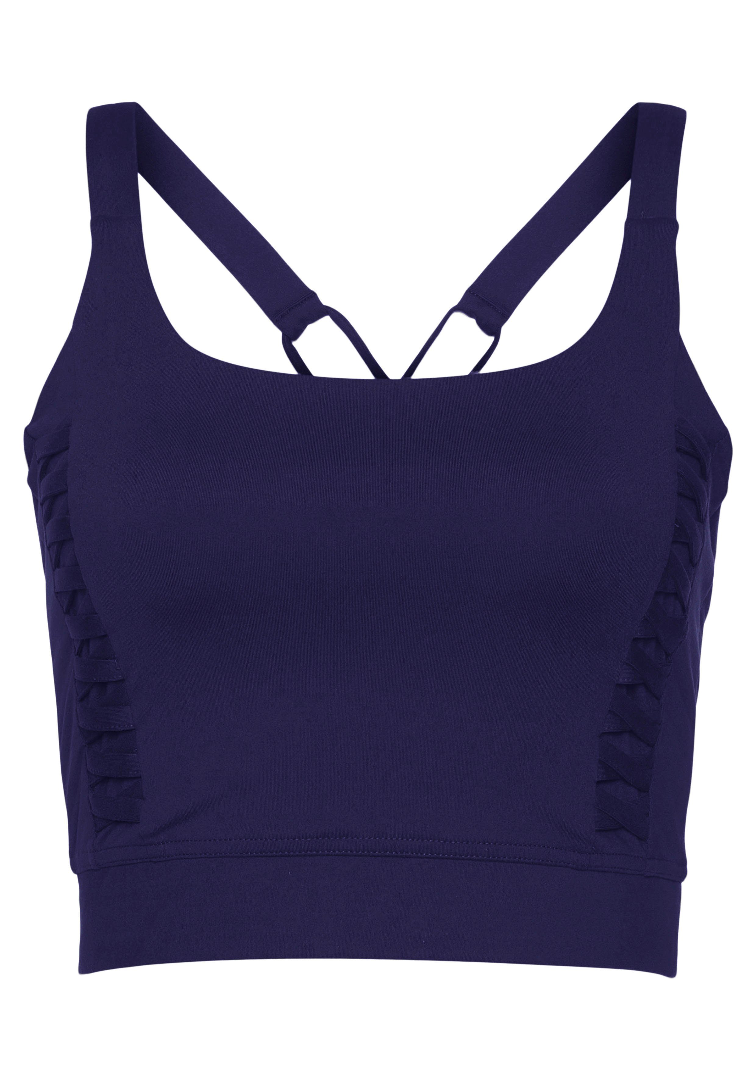 LASCANA ACTIVE Crop-Top Sporttop mit gekreutzten günstig online kaufen