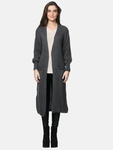 Elara Cardigan Elara Langer Damen Cardigan (1-tlg) günstig online kaufen