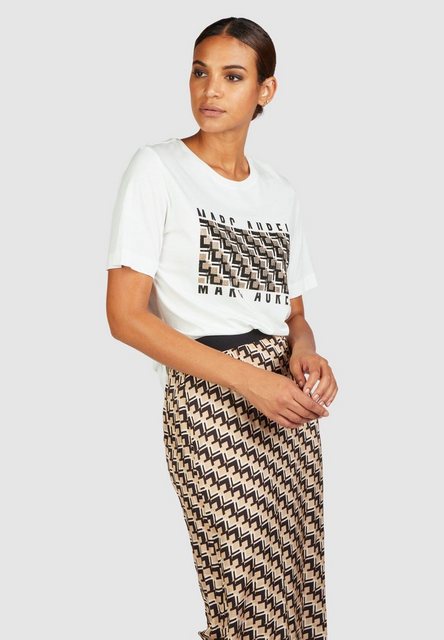 MARC AUREL T-Shirt mit Strass-Print günstig online kaufen