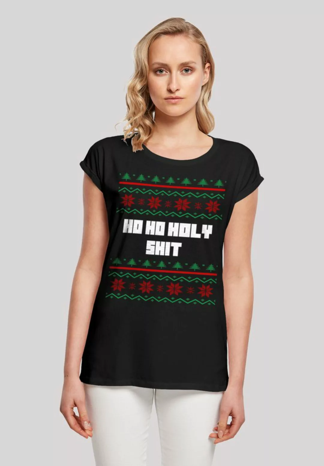 F4NT4STIC T-Shirt "Ho Ho Holy", Print günstig online kaufen