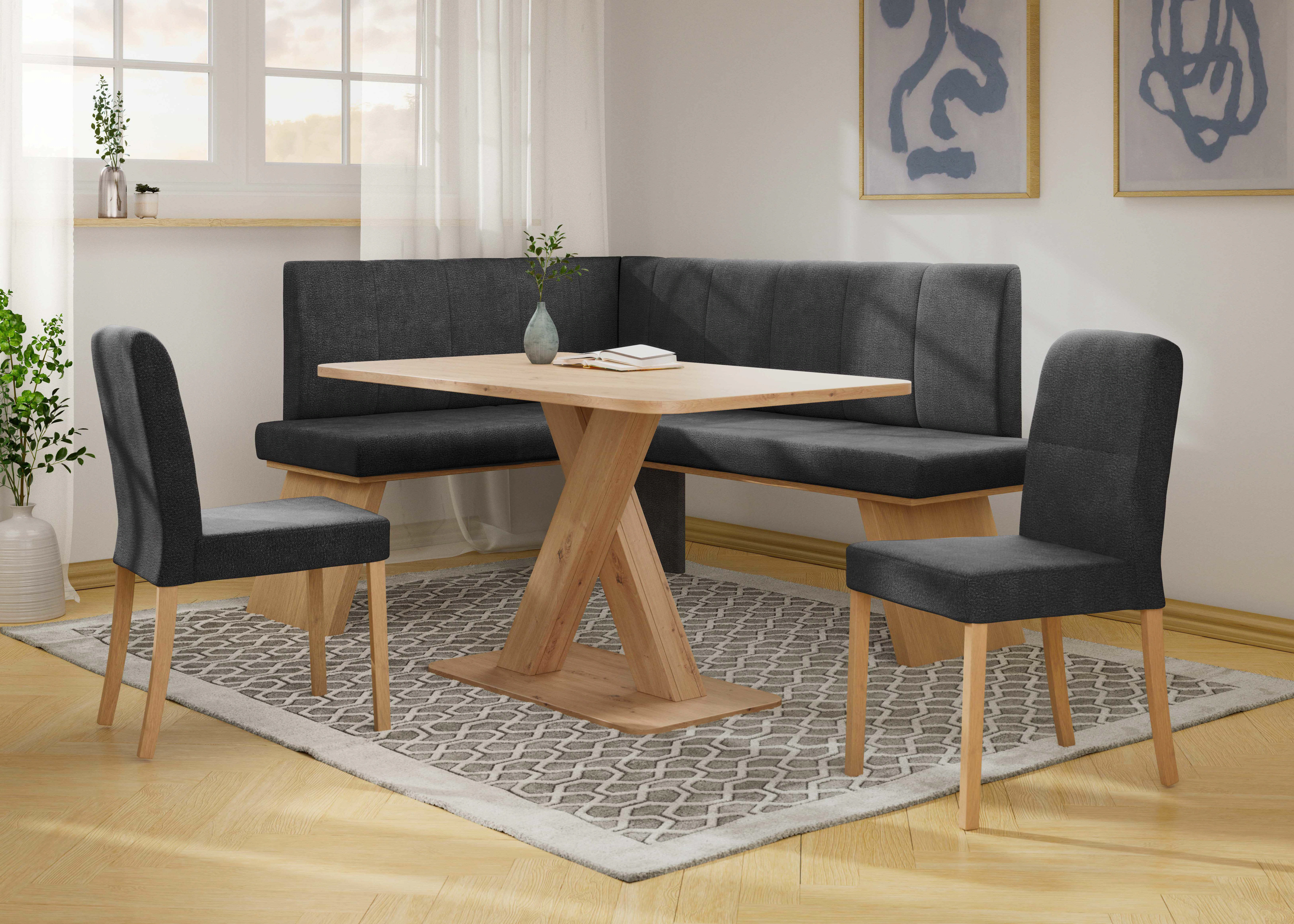 Home affaire Eckbankgruppe "Nina", (Set, 4 tlg., 4er), Sitzgruppe Esszimmer günstig online kaufen